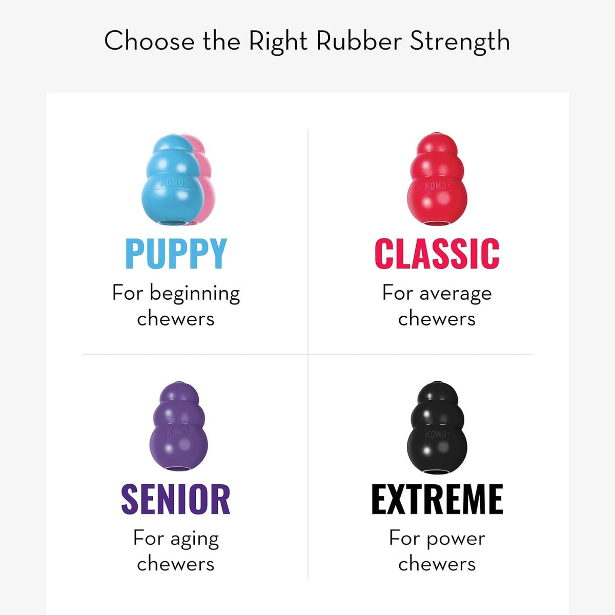 Puppy, Natural Rubber Teething Chew Toy, for Large Puppies, Pink