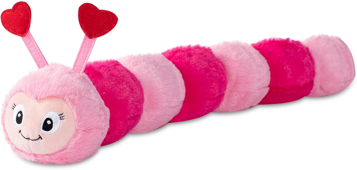 Studio Large Plush Dog Toy, Love Bug, 7.5" X 24" Long, Pet Shop Collection (289824)